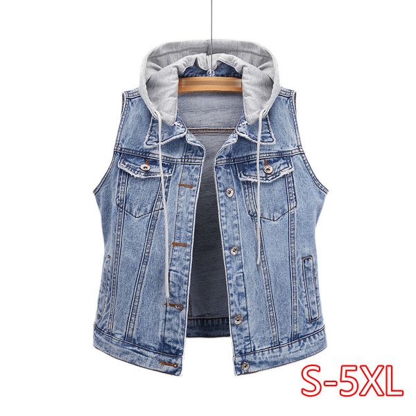 size 5xl female short denim detachable spring hoodie thin, sleeveless side pockets jacket jeans outwear jbux, Black;white
size 5xl female short denim detachable spring hoodie thin, sleeveless side pockets jacket jeans outwear jbux, Black;white