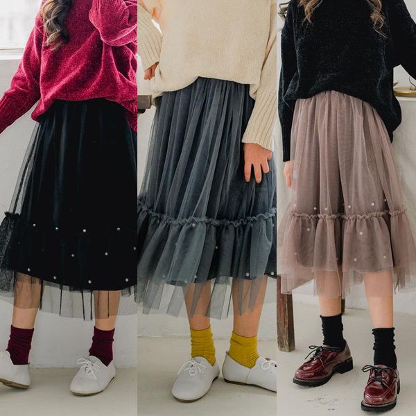 girls' skirts 2021 autumn winter velvet princess dress mid-length casual kids skirts children clothes warm fashion solid color, Blue
girls' skirts 2021 autumn winter velvet princess dress mid-length casual kids skirts children clothes warm fashion solid color, Blue