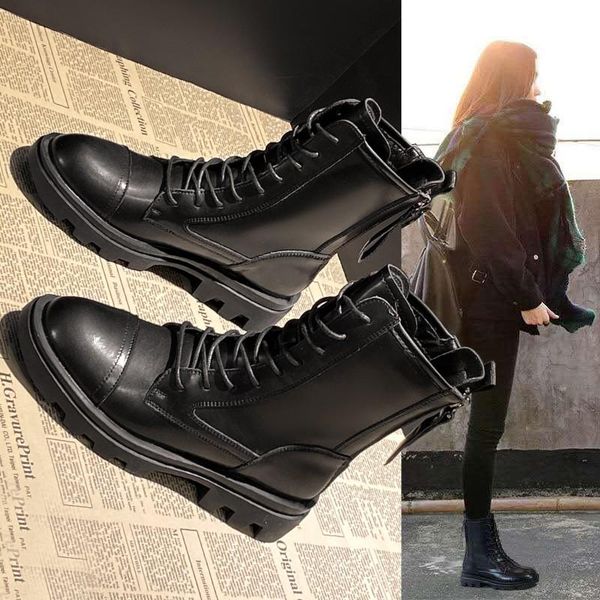 boots ladies fashion 2021 british women short autumn winter lace-up platform shoes womens leather punk, Black
boots ladies fashion 2021 british women short autumn winter lace-up platform shoes womens leather punk, Black