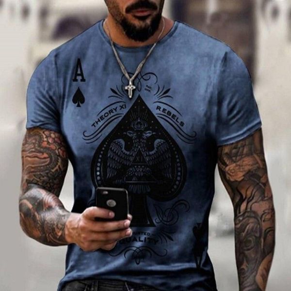 men's t-shirts spades playing card men's 3d print t shirt graphic optical illusion short sleeve party street punk and gothic crew, White;black
men's t-shirts spades playing card men's 3d print t shirt graphic optical illusion short sleeve party street punk and gothic crew, White;black