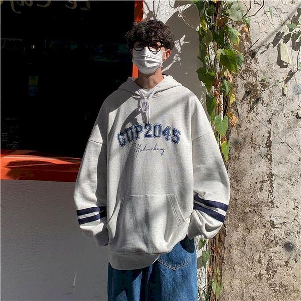 men's hoodies & sweatshirts men preppy hooded pullover 2021 spring autumn oversized casual loose korean fashion streetwear male, Black
men's hoodies & sweatshirts men preppy hooded pullover 2021 spring autumn oversized casual loose korean fashion streetwear male, Black