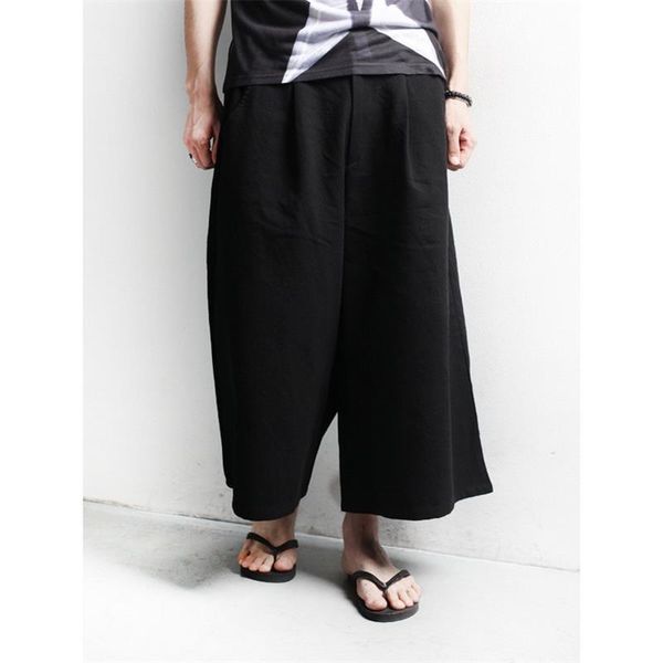 men's pants casual wide leg hair stylist style all-match pure color yamamoto large size, Black
men's pants casual wide leg hair stylist style all-match pure color yamamoto large size, Black
