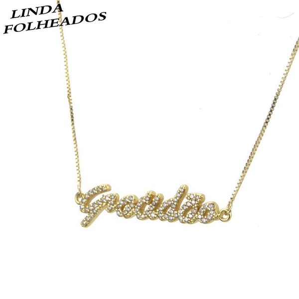 pendant necklaces fashion design gold copper necklace white cubic zirconia letter woman party jewelry gift, Silver
pendant necklaces fashion design gold copper necklace white cubic zirconia letter woman party jewelry gift, Silver