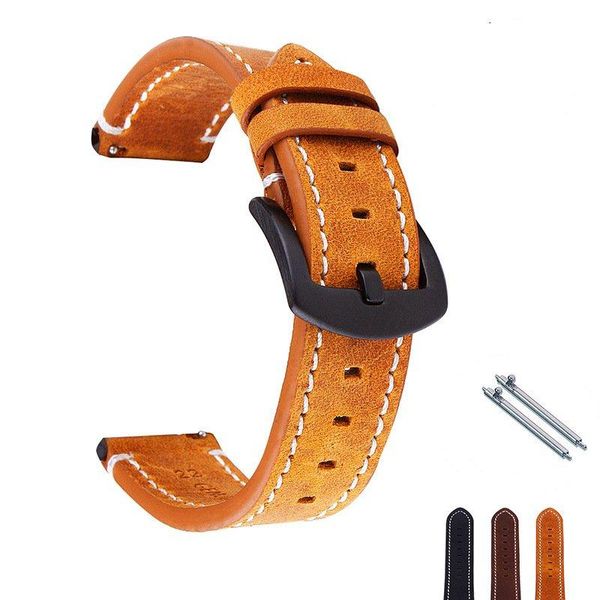 watch bands 18mm/19mm/20mm/21mm/22mm/24mm cowhide leather wristwatch band universal strap accessories men quality belt, Black;brown
watch bands 18mm/19mm/20mm/21mm/22mm/24mm cowhide leather wristwatch band universal strap accessories men quality belt, Black;brown