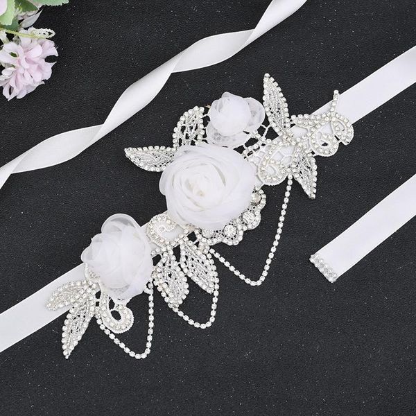 wedding sashes s499 rhinestone belt flowers bridal bridesmaid dress accessories belts for women prom evening dresses bride sash, White
wedding sashes s499 rhinestone belt flowers bridal bridesmaid dress accessories belts for women prom evening dresses bride sash, White