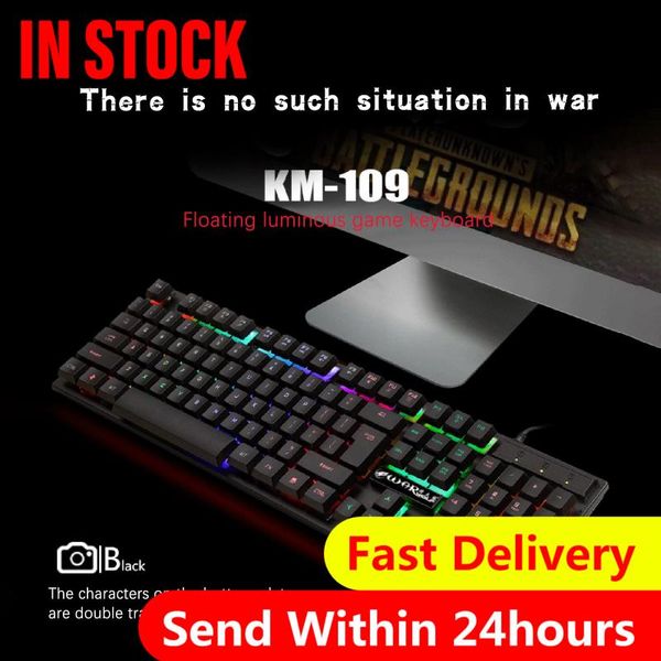 keyboard mouse combos km-002 gaming and wired backlight mechanical feeling gamer kit silent set for pc lap#3
keyboard mouse combos km-002 gaming and wired backlight mechanical feeling gamer kit silent set for pc lap#3