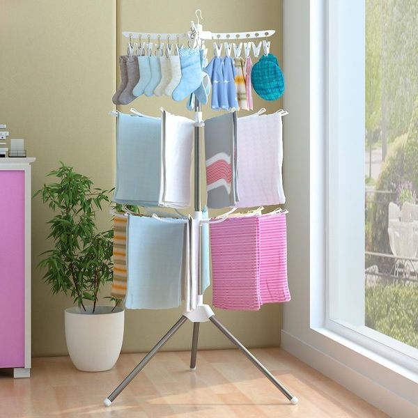 hooks & rails simple drying rack floor folding mobile towel hanger balcony indoor clothes
hooks & rails simple drying rack floor folding mobile towel hanger balcony indoor clothes