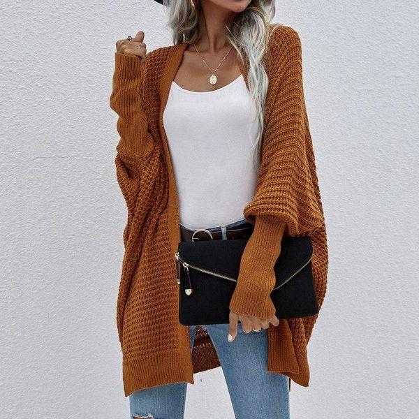 women's knits & tees monerffi oversized sweater cardigan female clothes patchwork batwing sleeve long outerwear women autumn big size j, White
women's knits & tees monerffi oversized sweater cardigan female clothes patchwork batwing sleeve long outerwear women autumn big size j, White