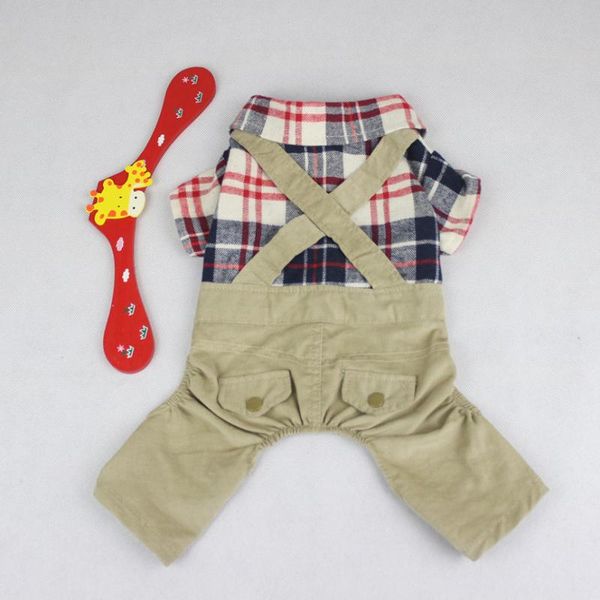 dog apparel jumpsuits pants pet clothes plaid shirt flannel jumpsuit overalls coat clothing for dogs large size s-xxl
dog apparel jumpsuits pants pet clothes plaid shirt flannel jumpsuit overalls coat clothing for dogs large size s-xxl