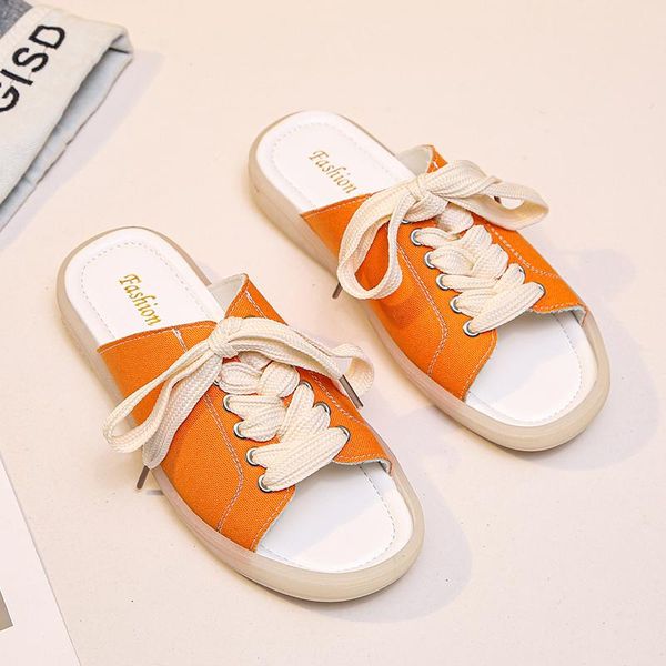 slippers woman mules genuine leather flats shoes women men's casual women's sandals 2021 sandal canvas lace up, Black
slippers woman mules genuine leather flats shoes women men's casual women's sandals 2021 sandal canvas lace up, Black