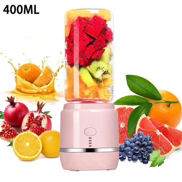 juicers 400ml electric juicer mixer machine portable processor usb charging blender juicing kitchen smoothie squeezer fruit cup
juicers 400ml electric juicer mixer machine portable processor usb charging blender juicing kitchen smoothie squeezer fruit cup