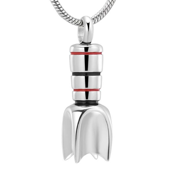 pendant necklaces aircraft rocket cremation memorial jewelry stainless steel ashes urn keepsake necklace for women men, Silver
pendant necklaces aircraft rocket cremation memorial jewelry stainless steel ashes urn keepsake necklace for women men, Silver