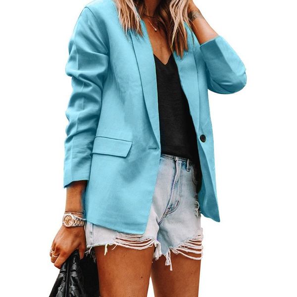 women's suits & blazers elegant women autumn blazer jacket female business casual fall long sleeve solid white black lady office work s
women's suits & blazers elegant women autumn blazer jacket female business casual fall long sleeve solid white black lady office work s