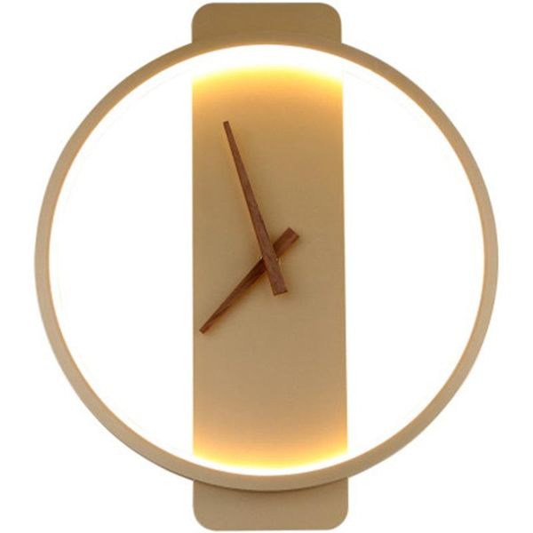 wall lamp modern led simple aluminum round light mute clock for living room dining bedroom bedside
wall lamp modern led simple aluminum round light mute clock for living room dining bedroom bedside