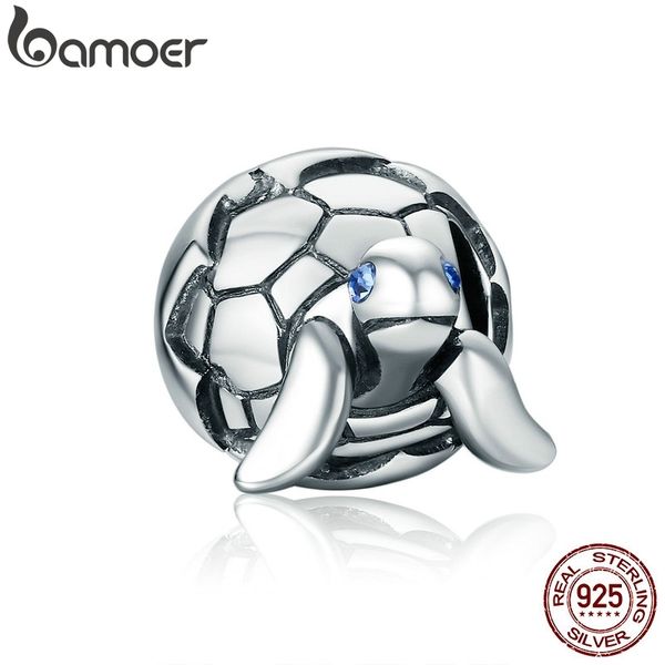 bamoer cute design 925 sterling silver reborn turtle tortoise & clear cz beads fit charm bracelets & bangles diy jewelry scc192 q0531, Black
bamoer cute design 925 sterling silver reborn turtle tortoise & clear cz beads fit charm bracelets & bangles diy jewelry scc192 q0531, Black