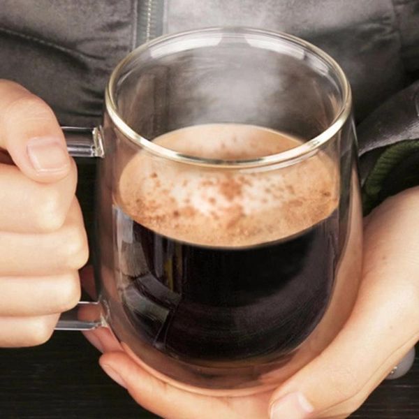 450ml double wall glass cup heat resistant coffee drink mug insulate clear glass cups with handle and lid whiskey drinkware
450ml double wall glass cup heat resistant coffee drink mug insulate clear glass cups with handle and lid whiskey drinkware