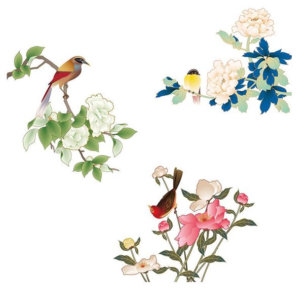 wall stickers three ratels qcf11 fresh and natural flowers birds art home decoration
wall stickers three ratels qcf11 fresh and natural flowers birds art home decoration