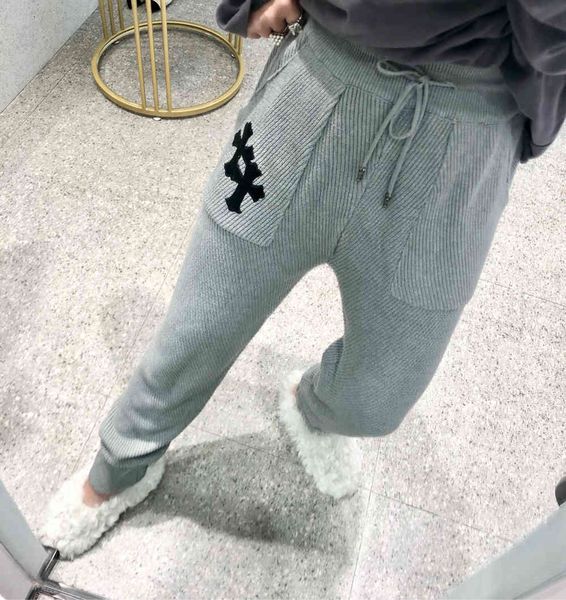 crosin momoshe * casual women's new spring 2020 cross loose leggings knitted radish pants 0007, White;black
crosin momoshe * casual women's new spring 2020 cross loose leggings knitted radish pants 0007, White;black