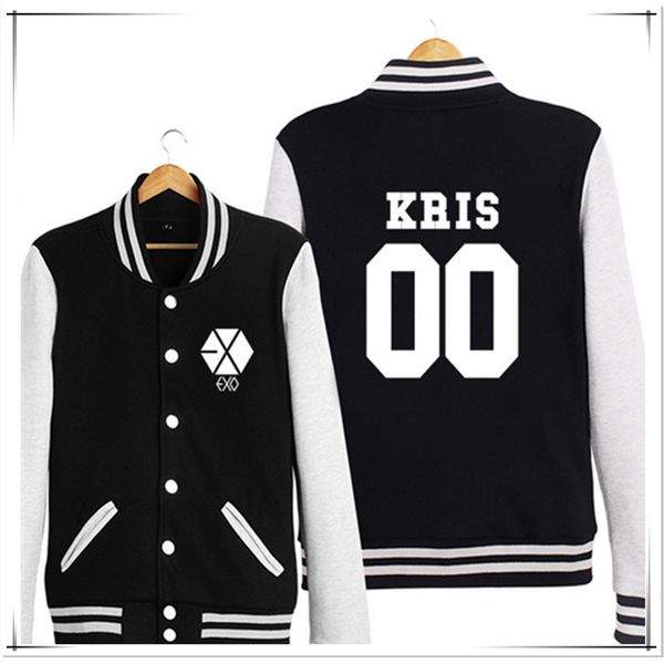 autumn / winter 16 new long sleeved black baseball jacket sweater jacket street kpop men's and women's baseball jacket
autumn / winter 16 new long sleeved black baseball jacket sweater jacket street kpop men's and women's baseball jacket