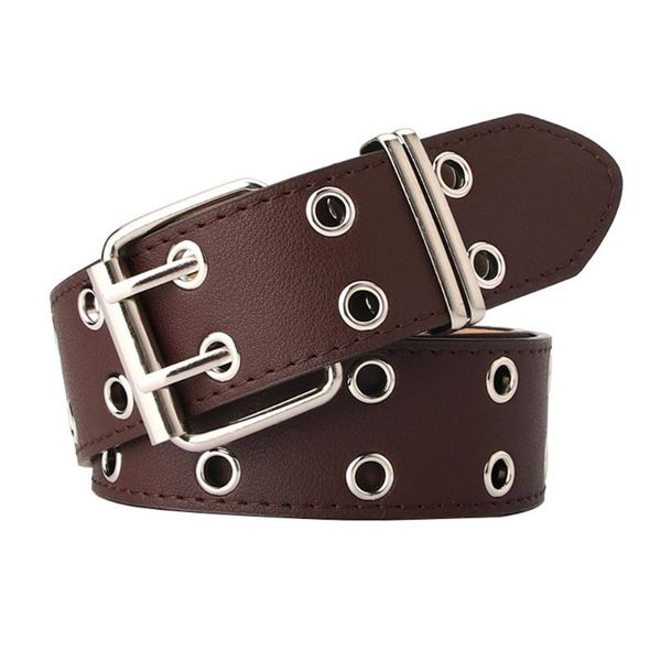 women belt genuine leather new punk style fashion pin buckle jeans decorative belt chain belts for women, Black;brown
women belt genuine leather new punk style fashion pin buckle jeans decorative belt chain belts for women, Black;brown