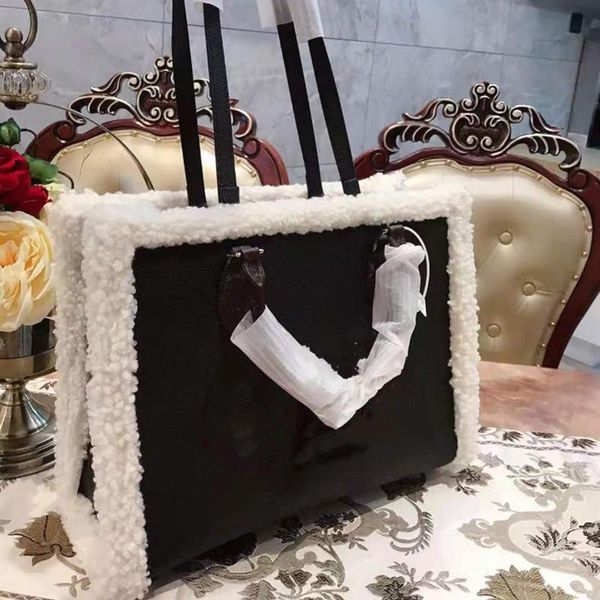 large handbag shopping bag genuine quality fashion letter totes women wool original bag shoulder bags capacity winter high leather bdncb
large handbag shopping bag genuine quality fashion letter totes women wool original bag shoulder bags capacity winter high leather bdncb