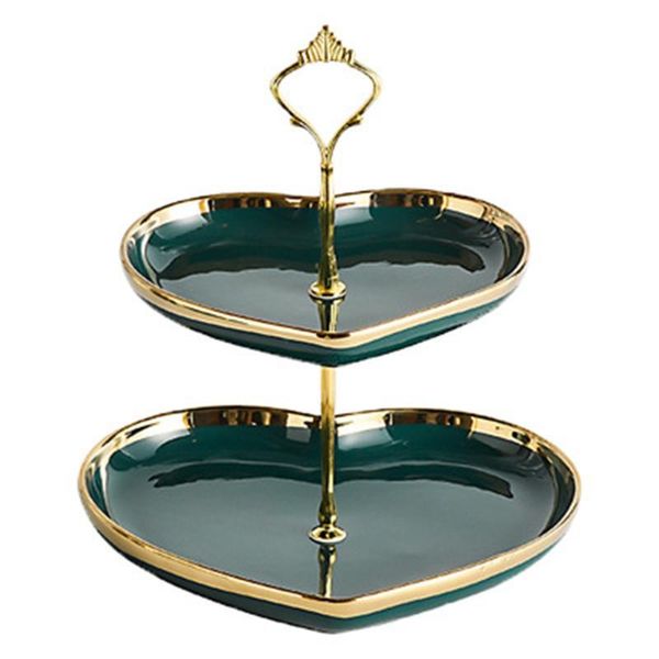 nordic ceramic skewer creative double-layer love fruit plate dessert stand dessert table birthday decoration
nordic ceramic skewer creative double-layer love fruit plate dessert stand dessert table birthday decoration