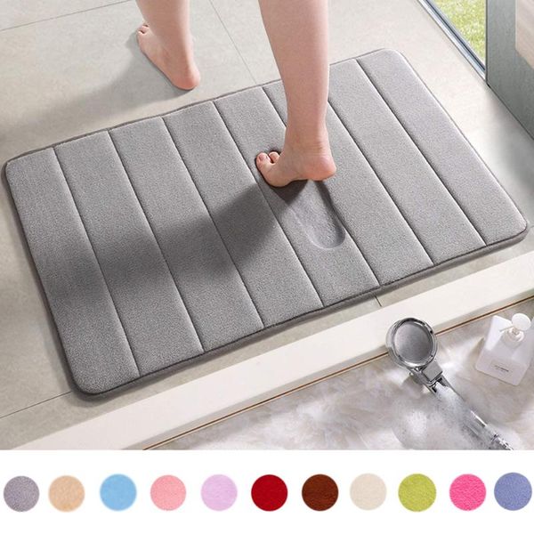 bath mats mat absorbent non-slip bathroom carpet soft coral fleece memory foam rug bedroom toilet floor decor tapis de bain
bath mats mat absorbent non-slip bathroom carpet soft coral fleece memory foam rug bedroom toilet floor decor tapis de bain