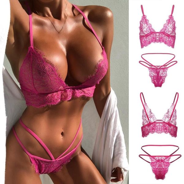 bras sets lingerie women's underwear set lace brassiere bralette bra and panty thong exotic apparel, Red;black
bras sets lingerie women's underwear set lace brassiere bralette bra and panty thong exotic apparel, Red;black