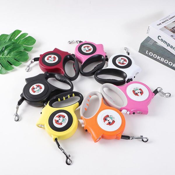dog collars & leashes 2021pet with light automatic traction belt pet retractable rope walker 5 meters
dog collars & leashes 2021pet with light automatic traction belt pet retractable rope walker 5 meters