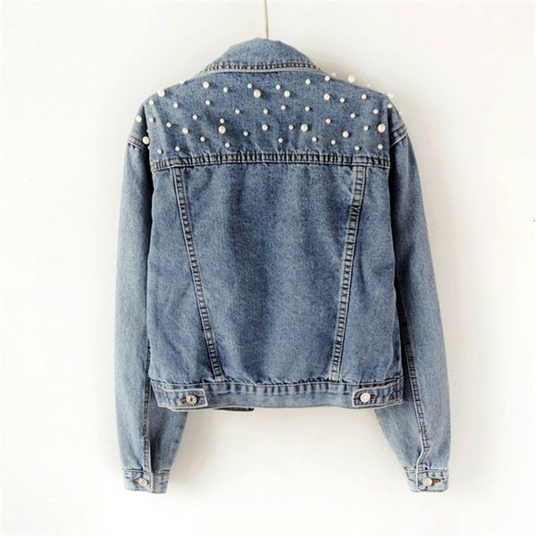 2021 spring beading denim women student outerwear chaqueta mujer vintage slim long sleeve short jeans jacket coat female fwfl, Black;brown
2021 spring beading denim women student outerwear chaqueta mujer vintage slim long sleeve short jeans jacket coat female fwfl, Black;brown