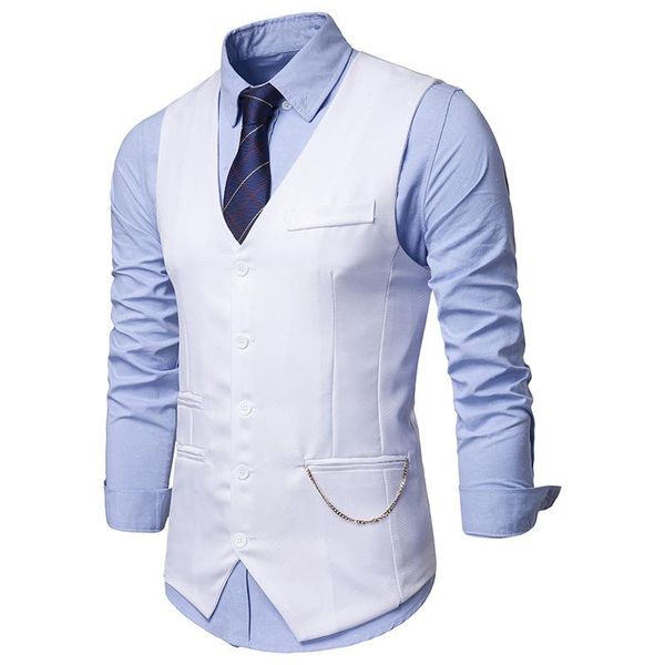 men's vests suit vest western slim korean plus size wedding business mj129, Black;white
men's vests suit vest western slim korean plus size wedding business mj129, Black;white