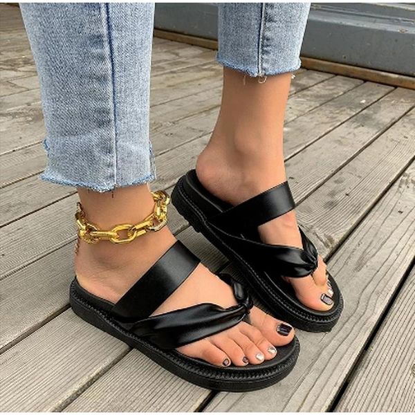 slippers summer flats women solid color open toe casual flip-flops outdoor beach platform female slides 2021 fashion shoes, Black
slippers summer flats women solid color open toe casual flip-flops outdoor beach platform female slides 2021 fashion shoes, Black