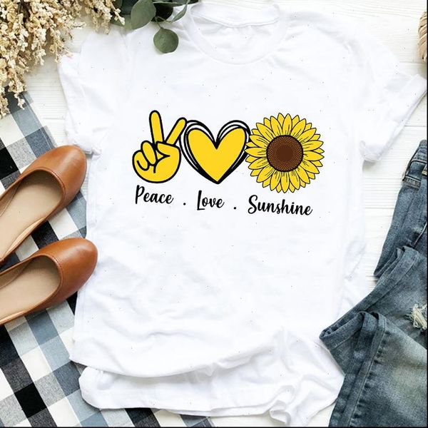 womens t shirt women lady sunflower love heart floral fashion 90s style print tee for clothes tshirt female graphic, White
womens t shirt women lady sunflower love heart floral fashion 90s style print tee for clothes tshirt female graphic, White