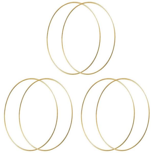 10 inch metal hoops craft dream catcher ring wreath floral macrame rings for dream catcher, crafts 6 pack
10 inch metal hoops craft dream catcher ring wreath floral macrame rings for dream catcher, crafts 6 pack