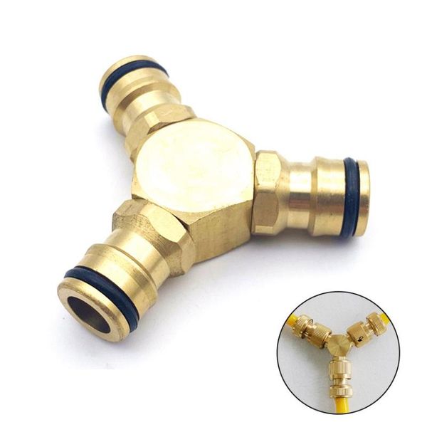 watering equipments 1pc solid brass 3-way nipple1/2" 16mm hose quick connector tap diverter adapter garden irrigation tee joint
watering equipments 1pc solid brass 3-way nipple1/2" 16mm hose quick connector tap diverter adapter garden irrigation tee joint