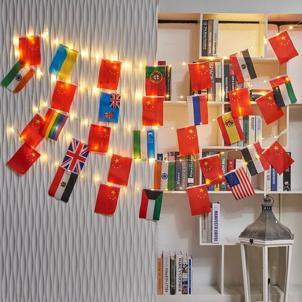 strings 100 led national flag string lights garland christmas fairy lighting for outdoor xmas party home bar el decoration
strings 100 led national flag string lights garland christmas fairy lighting for outdoor xmas party home bar el decoration
