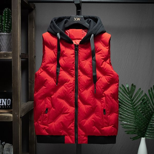 autumn and winter boy's jacket, warm vest, junior high school student's down cotton vest, Black;white
autumn and winter boy's jacket, warm vest, junior high school student's down cotton vest, Black;white