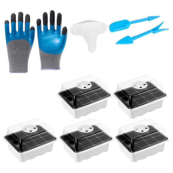 planters & pots gardening supplies sowing 12 grid germination boxes with lid yard plant starter tray kit labels nursery adjustable dome base
planters & pots gardening supplies sowing 12 grid germination boxes with lid yard plant starter tray kit labels nursery adjustable dome base