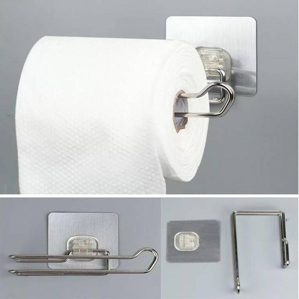 toilet paper holders 1 pc kitchen self-adhesive roll holder towel storage rack tissue hanger cabinet hanging shelf bathroom
toilet paper holders 1 pc kitchen self-adhesive roll holder towel storage rack tissue hanger cabinet hanging shelf bathroom