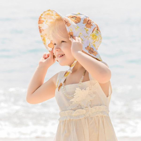 baby hat beach baby sun hat breathable floral printing children fisherman children hats and caps 3-8 years old kids, Yellow
baby hat beach baby sun hat breathable floral printing children fisherman children hats and caps 3-8 years old kids, Yellow