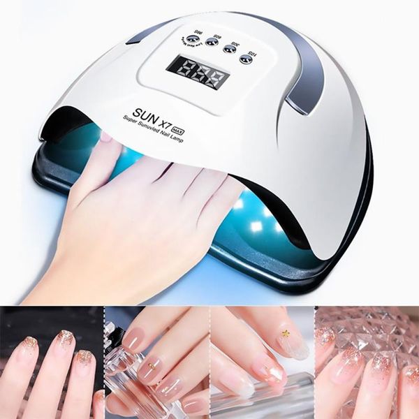 nail dryers sunx7 uv led lamp dryer for all gels 57 leds polish sun light timer 10/30/60/99s nails art
nail dryers sunx7 uv led lamp dryer for all gels 57 leds polish sun light timer 10/30/60/99s nails art