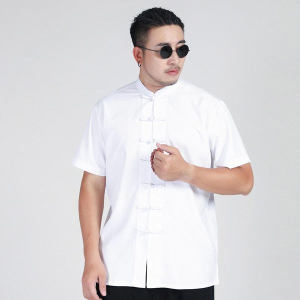 men's casual shirts loose male plus size 7xl 8xl 10xl summer tang suit short sleeve shirt chinese traditional 4 colors, White;black
men's casual shirts loose male plus size 7xl 8xl 10xl summer tang suit short sleeve shirt chinese traditional 4 colors, White;black