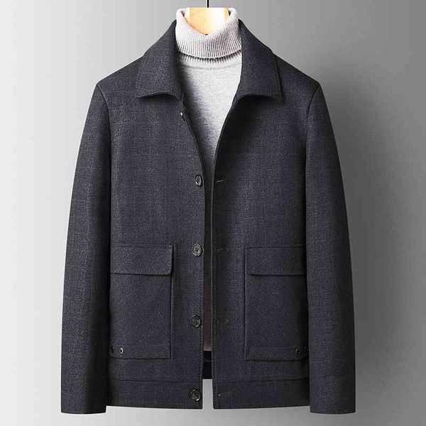 men's wool & blends quanbo classic casual winter jackets new arrivals single breasted fashion plaid 0n27, Black
men's wool & blends quanbo classic casual winter jackets new arrivals single breasted fashion plaid 0n27, Black