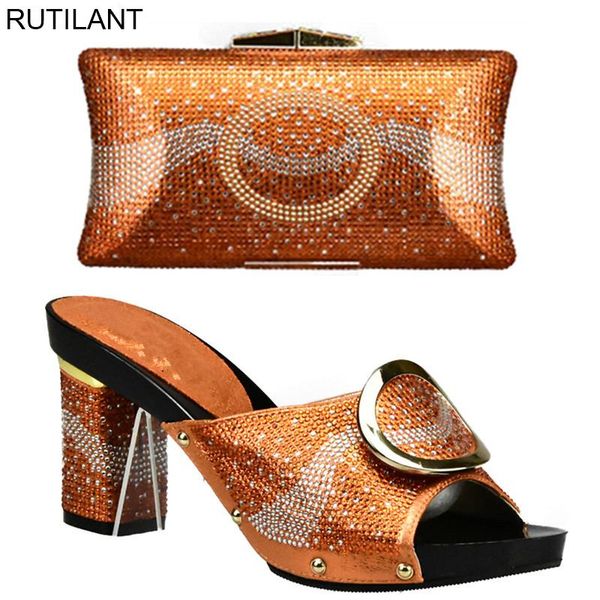dress shoes orange color italian and bags to match with bag set decorated rhinestone nigerian party sets, Black
dress shoes orange color italian and bags to match with bag set decorated rhinestone nigerian party sets, Black