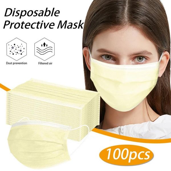 cycling caps & masks 100pcs yellow disposable masker earloop face mouth mask non-woven melt blown 3-layer halloween cosplay scarves, Black
cycling caps & masks 100pcs yellow disposable masker earloop face mouth mask non-woven melt blown 3-layer halloween cosplay scarves, Black