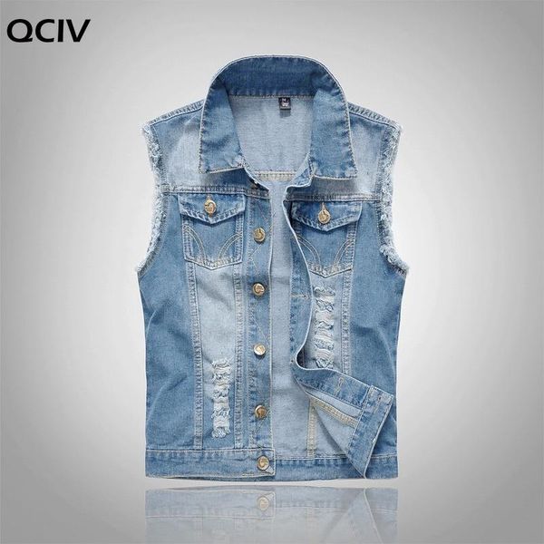 men's vests ripped jean jacket denim vest hip hop coats waistcoat men cowboy brand sleeveless male tank plus size 6xl, Black;white
men's vests ripped jean jacket denim vest hip hop coats waistcoat men cowboy brand sleeveless male tank plus size 6xl, Black;white