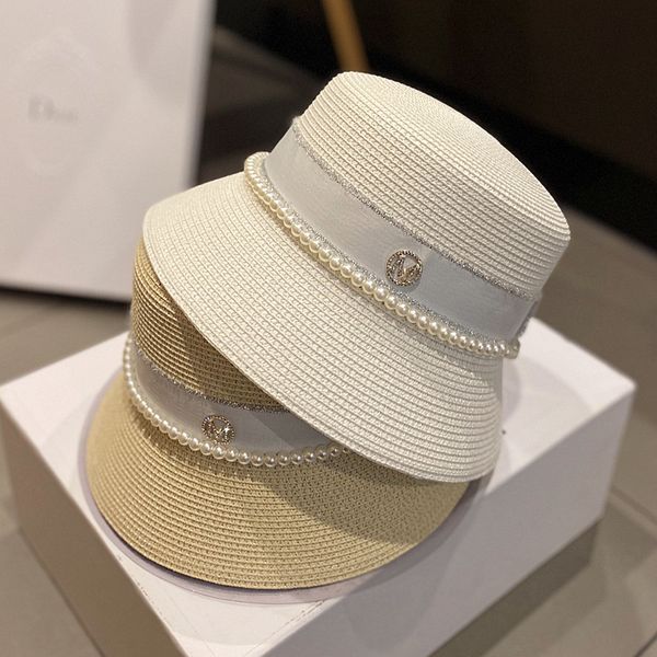 hat female summer celebrity style elegant pearl bucket water drill standard bell basin sunshade straw, Blue;gray
hat female summer celebrity style elegant pearl bucket water drill standard bell basin sunshade straw, Blue;gray