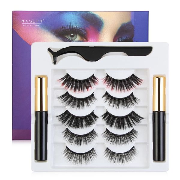 false eyelashes magnetic fake liquid eyeliner eyelash curler bushy curl extend lightness manual 5 pairs of mixed packs
false eyelashes magnetic fake liquid eyeliner eyelash curler bushy curl extend lightness manual 5 pairs of mixed packs