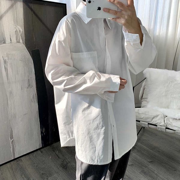 spring autumn loose white shirt women's long-sleeved blouse oversized fashion female 95% cotton 210607
spring autumn loose white shirt women's long-sleeved blouse oversized fashion female 95% cotton 210607