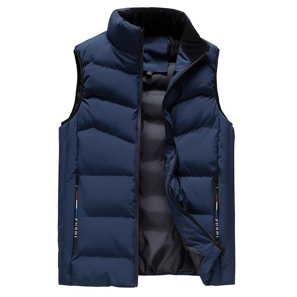 2021 men's winter casual sleeveless jacket down vest windproof warm male cotton-padded thickening vest plus size mens outdoors, Black;white
2021 men's winter casual sleeveless jacket down vest windproof warm male cotton-padded thickening vest plus size mens outdoors, Black;white